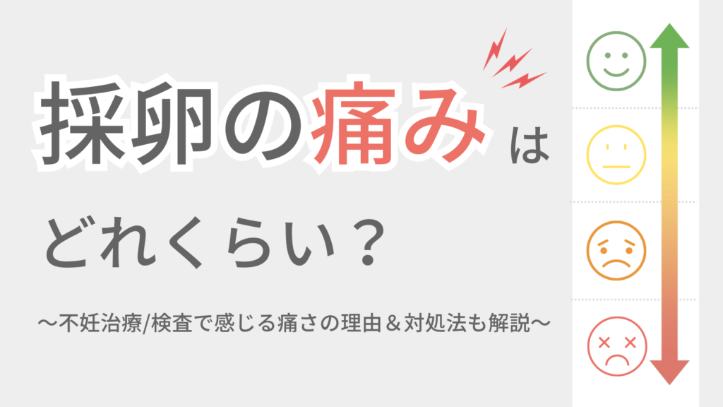 採卵の痛みはどれくらい?を解説